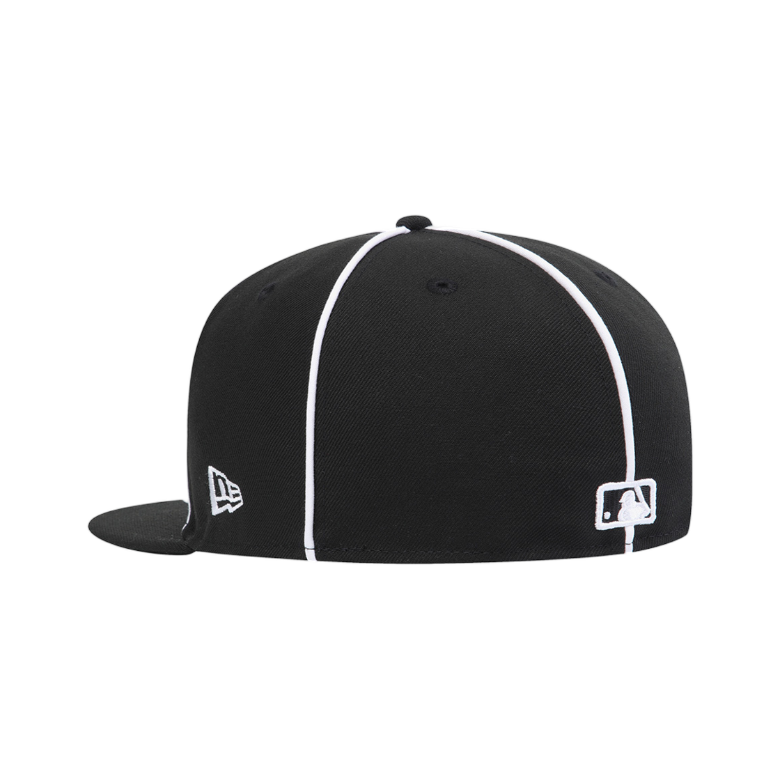 뉴에라 MLB LA 다저스 파이핑 스크립트 피티드캡 블랙(New Era MLB LA Dodgers Piping Script Fitted Cap Black) - 2