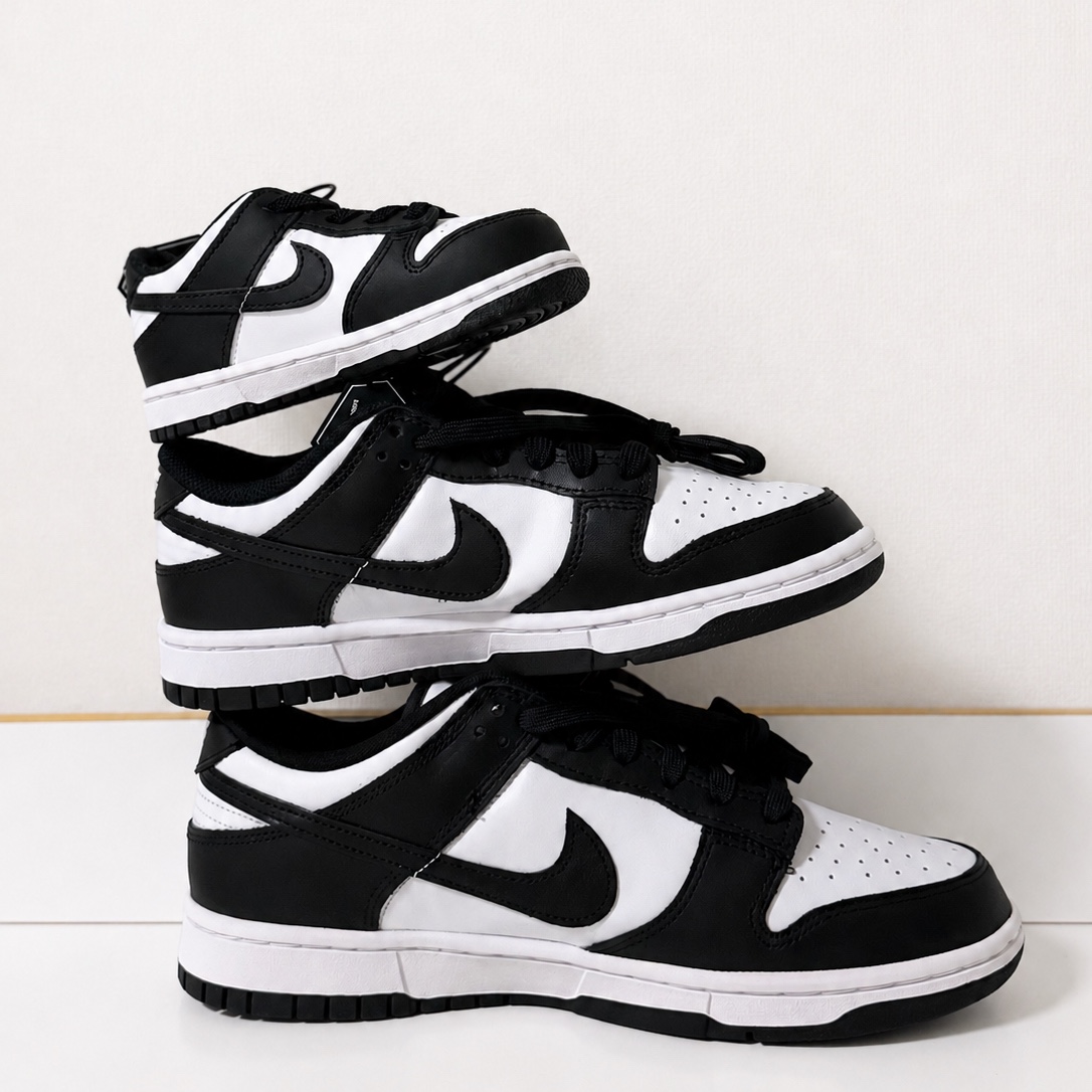 (TD) Nike Dunk Low Black, (W) Nike Dunk Low Black 착용 스타일