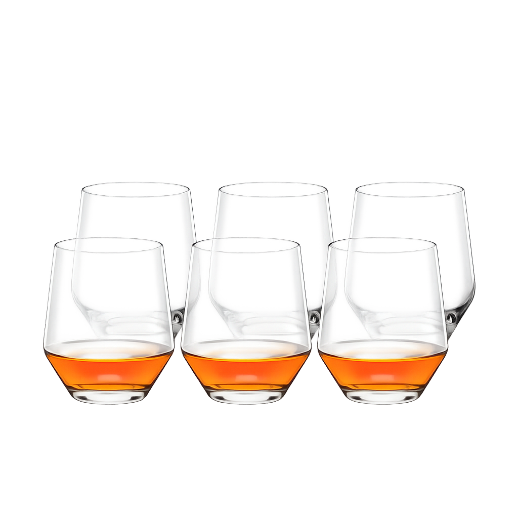 STOZLE018 Stölzle Quatrophil On-the-Rocks Whiskey Glass (370ml) Set of 6