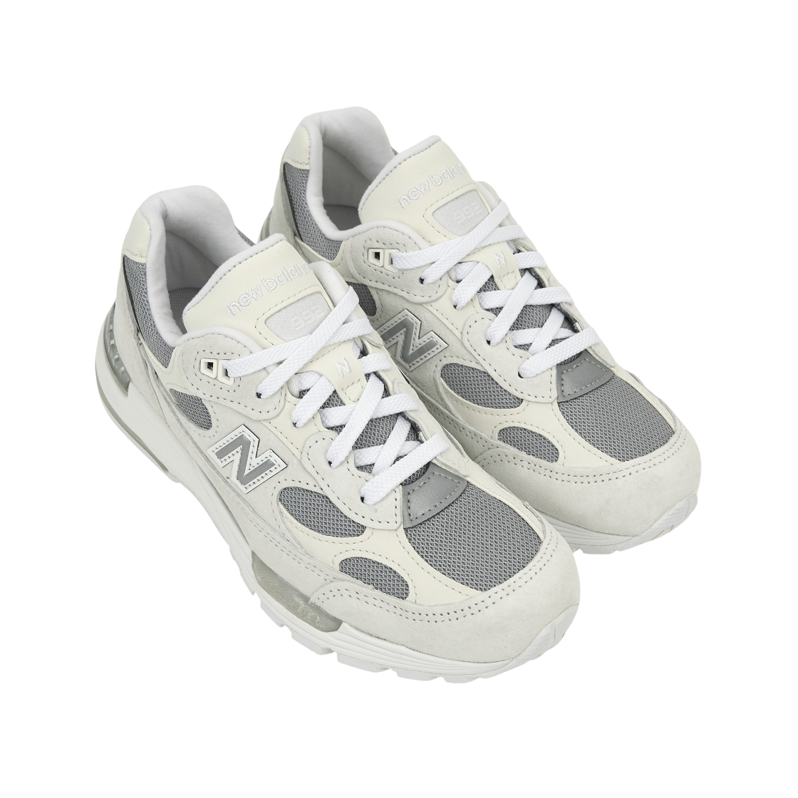 뉴발란스 992 메이드 인 USA 코어 화이트 리플렉션(New Balance 992 Made in USA Core White Reflection) - 4
