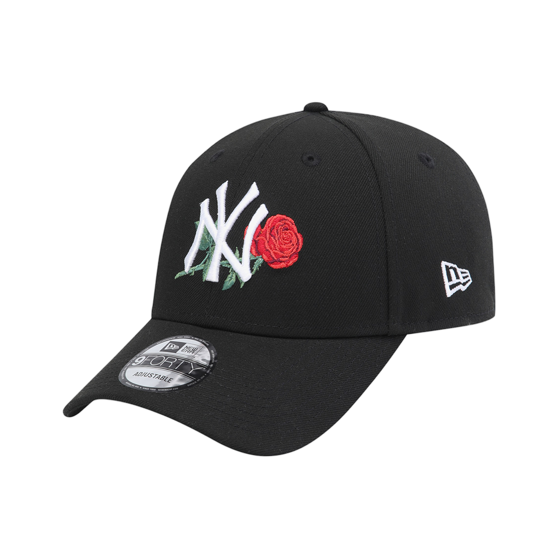 15206371 New Era MLB New York Yankees Flower Ball Cap Black