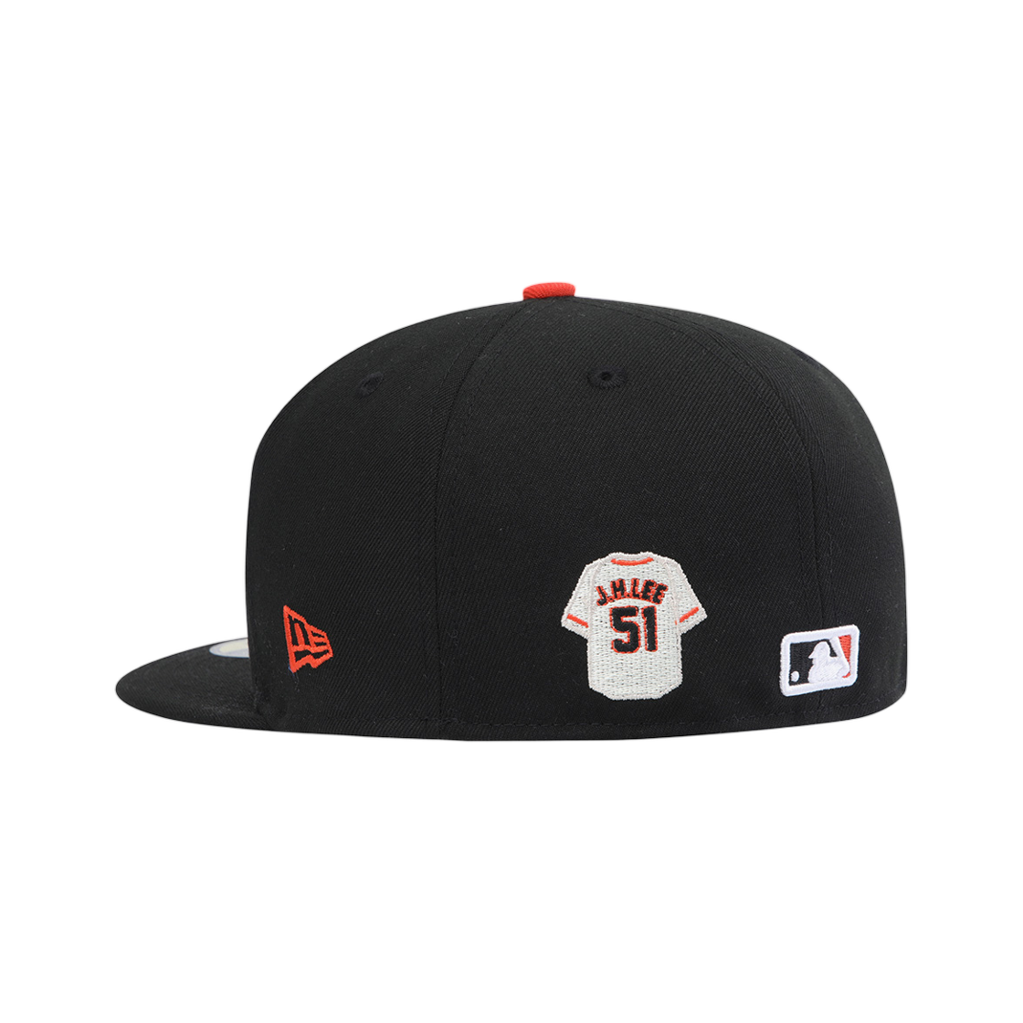 뉴에라 MLB 샌프란시스코 자이언츠 이정후 플레이어 저지 피티드캡 블랙(New Era MLB San Francisco Giants Jung Hoo Lee Player Jersey Fitted Cap Black) - 2