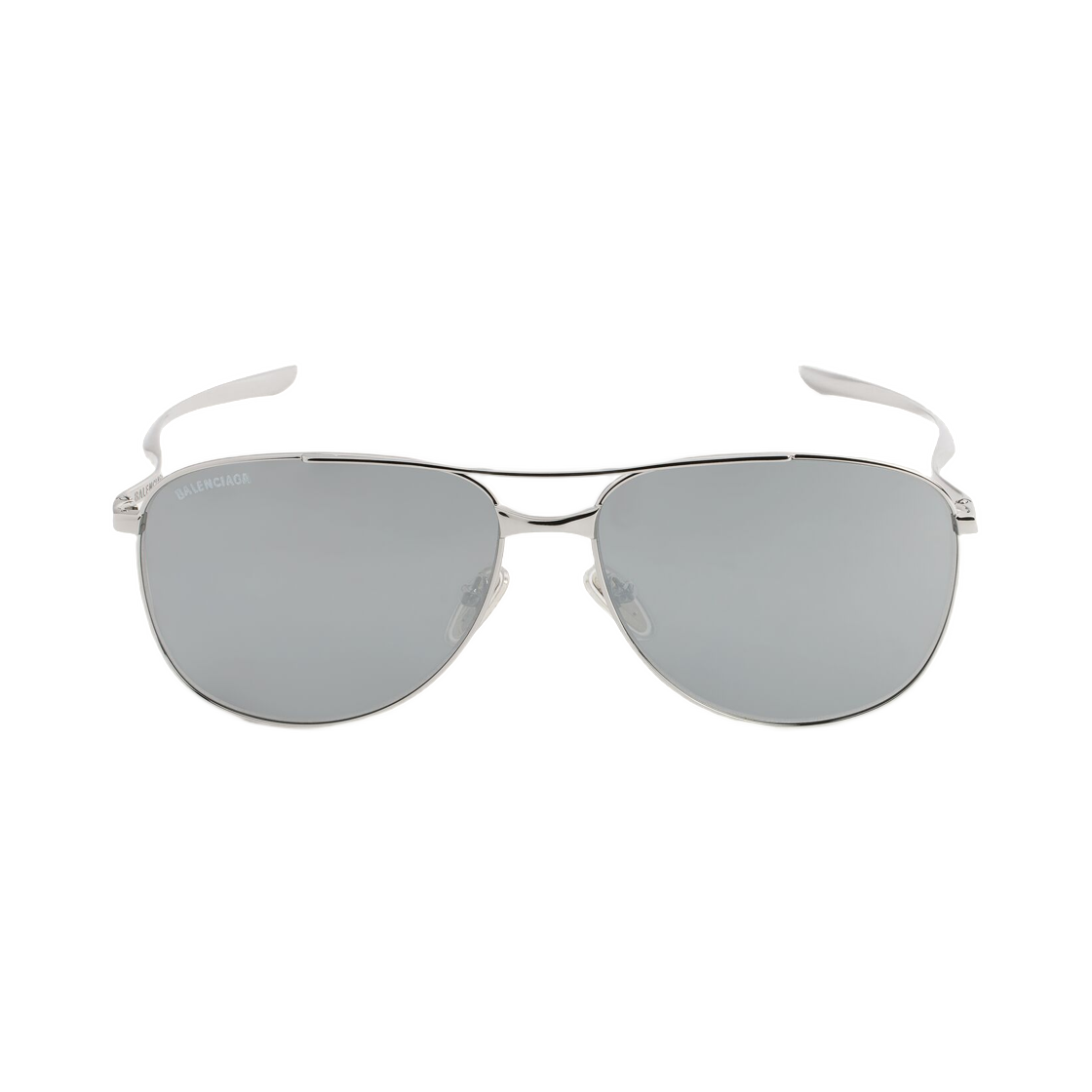 A000V5T00051490 Balenciaga Monday Pilot Sunglasses Light Ruthenium Light Ruthenium