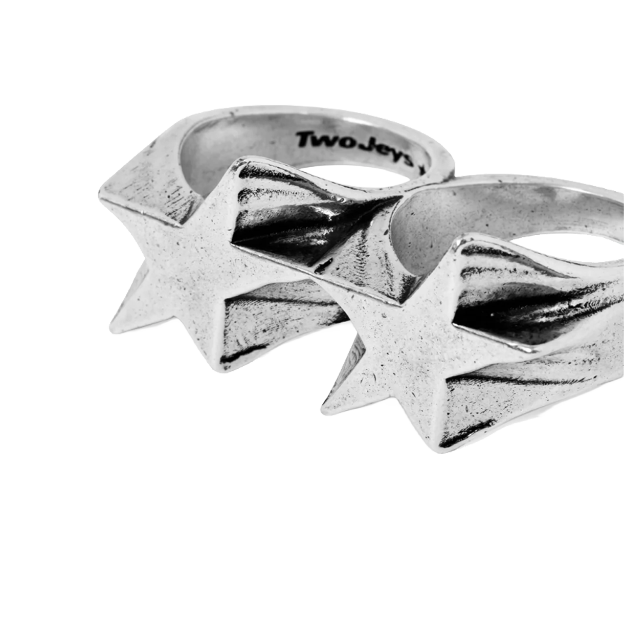 투제이스 슈퍼스타 너클 링 실버 - 26FW(Twojeys Superstar Knuckle Ring Silver - 26FW) - 2