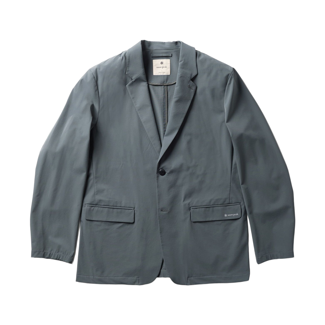 스노우 피크 워터 리펠런트 스트레치 자켓 차콜(Snow Peak Water Repellent Stretch Jacket Charcoal)