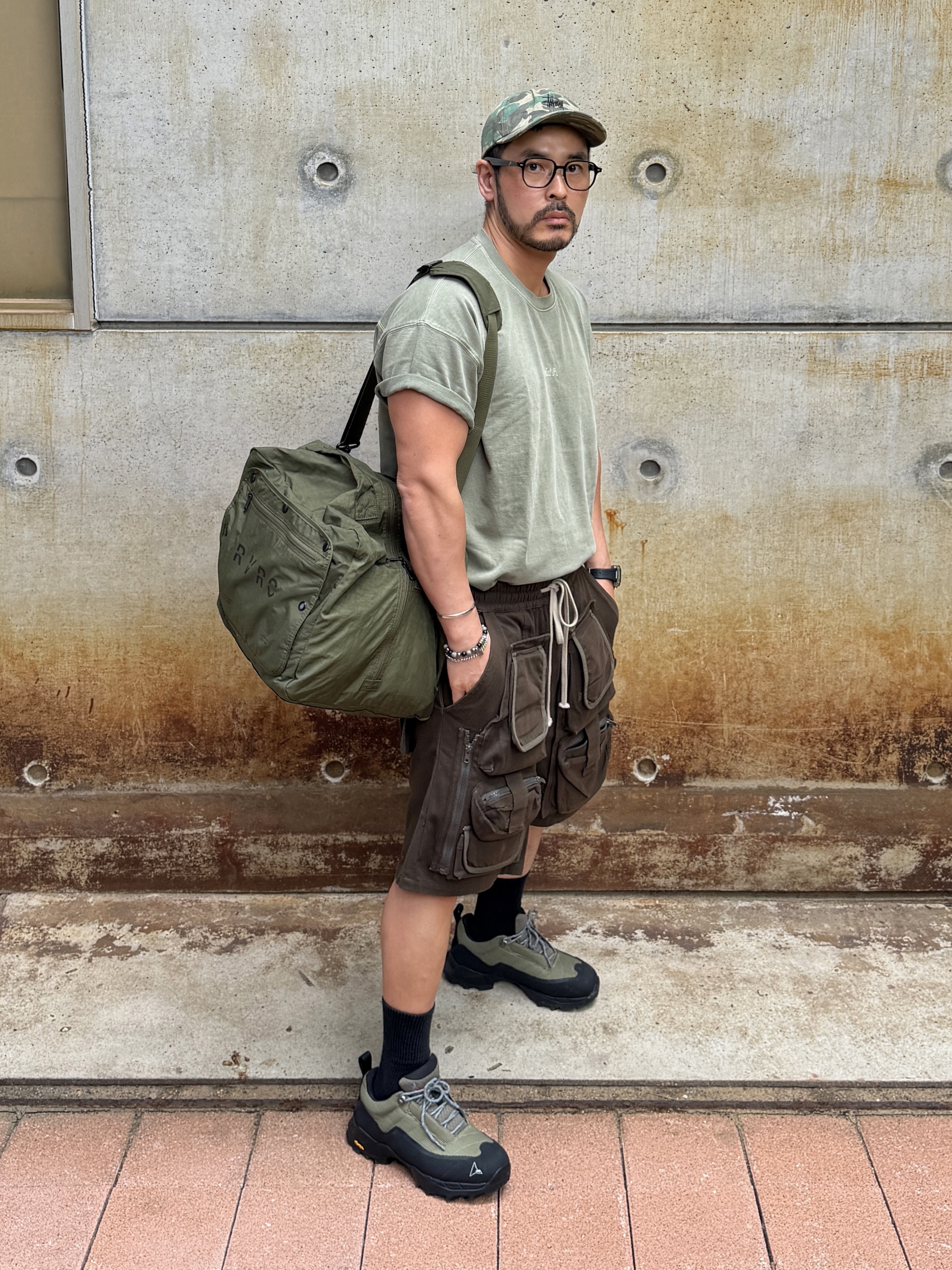 Roa Hiking Katharina Olive Black 착용 스타일 - 1