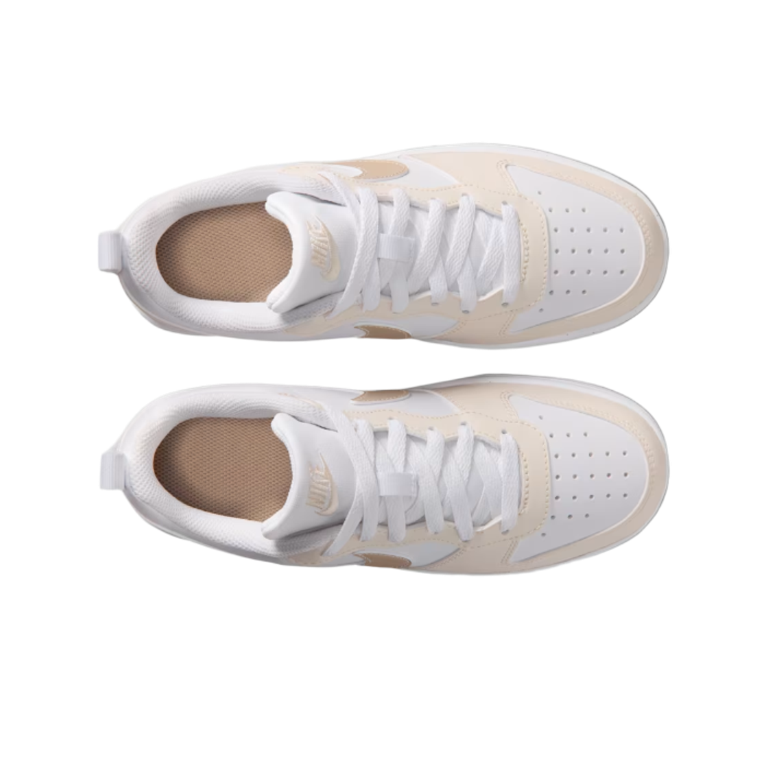 (GS) 나이키 코트 버로우 로우 화이트 초크((GS) Nike Court Borough Low White Chalk) - 2