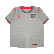(Kids) Palace x Nike England Short-Sleeve Football Top Pewter Grey Bright Crimson Bright Crimson