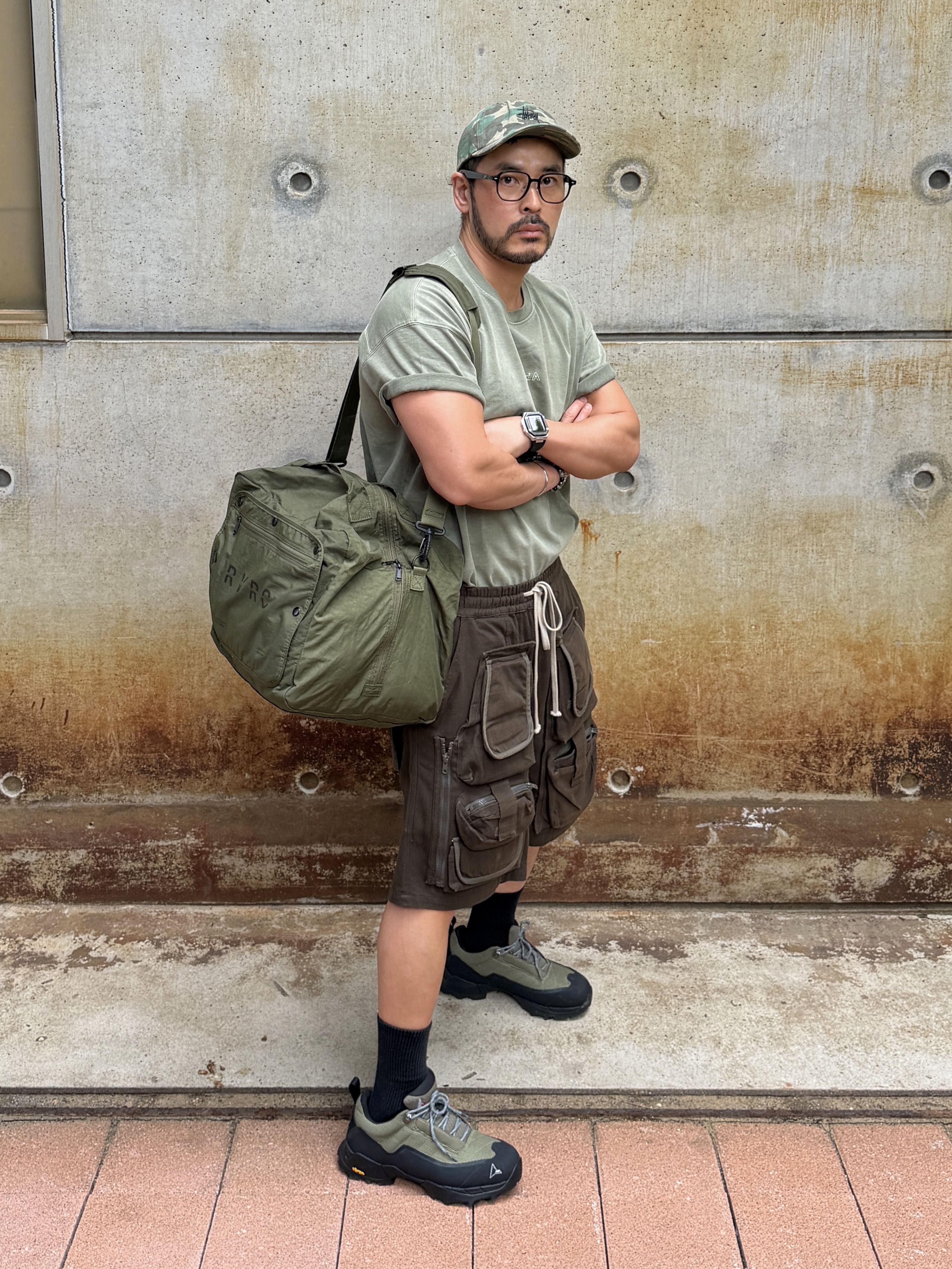 Roa Hiking Katharina Olive Black 착용 스타일 - 2