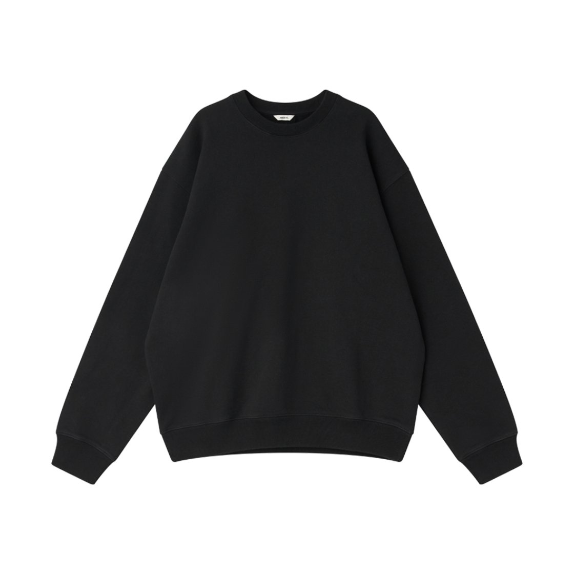 아크릴 박시 스웻셔츠 블랙 - 26FW(AKRYL Boxy Sweatshirt Black - 26FW)