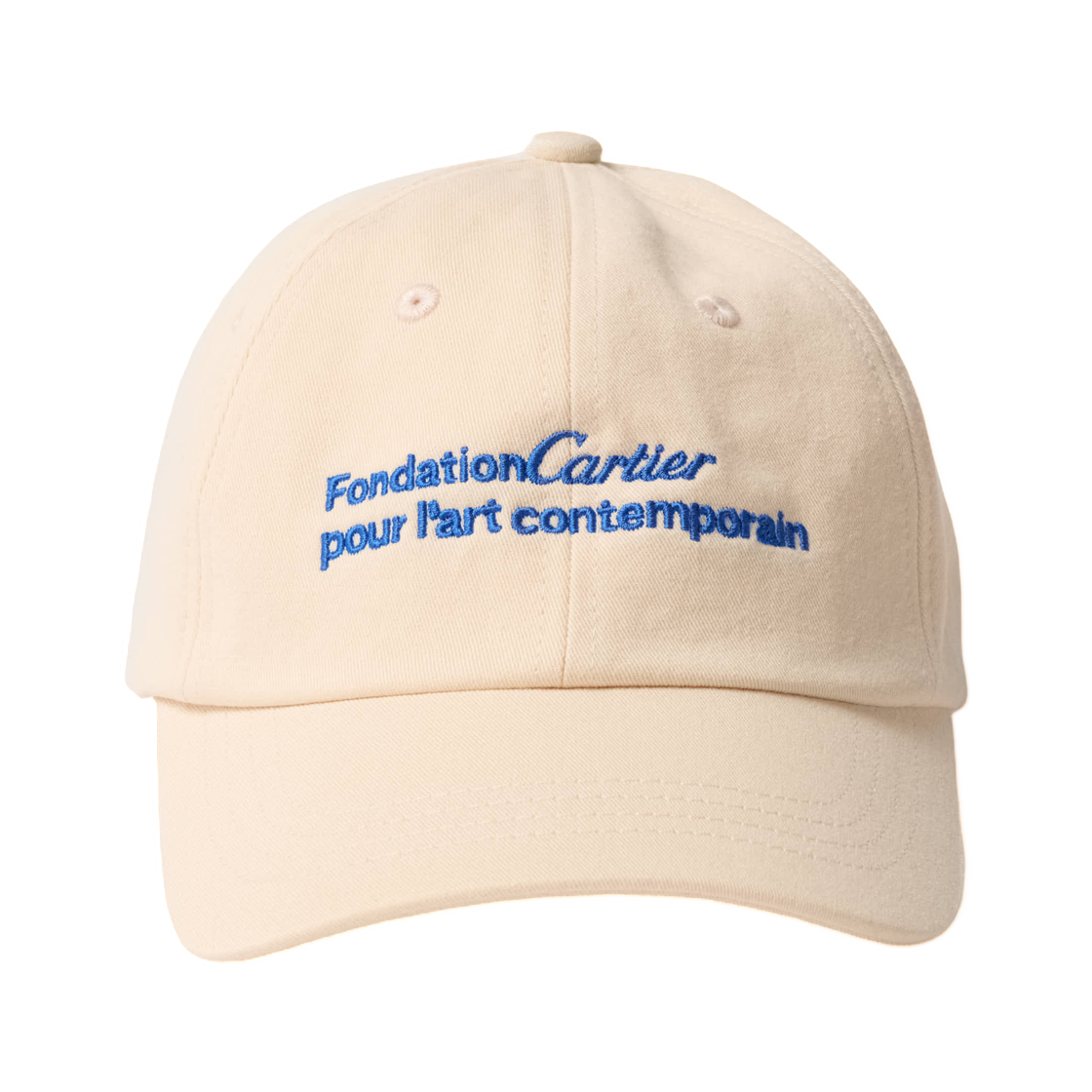 퐁다시옹 까르띠에 푸르 랄 콩탕포랭 볼캡 베이지(Fondation Cartier Pour l'art contemporain Ball Cap Beige)