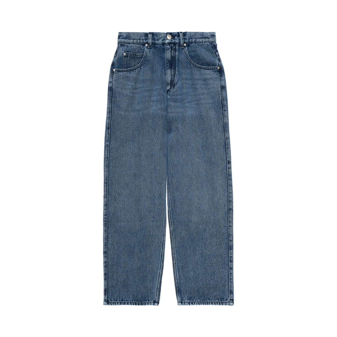 (W) 이자벨 마랑 제니 플로잉 데님 진 라이트 블루((W) Isabel Marant Jenny Flowing Denim Jeans Light Blue)