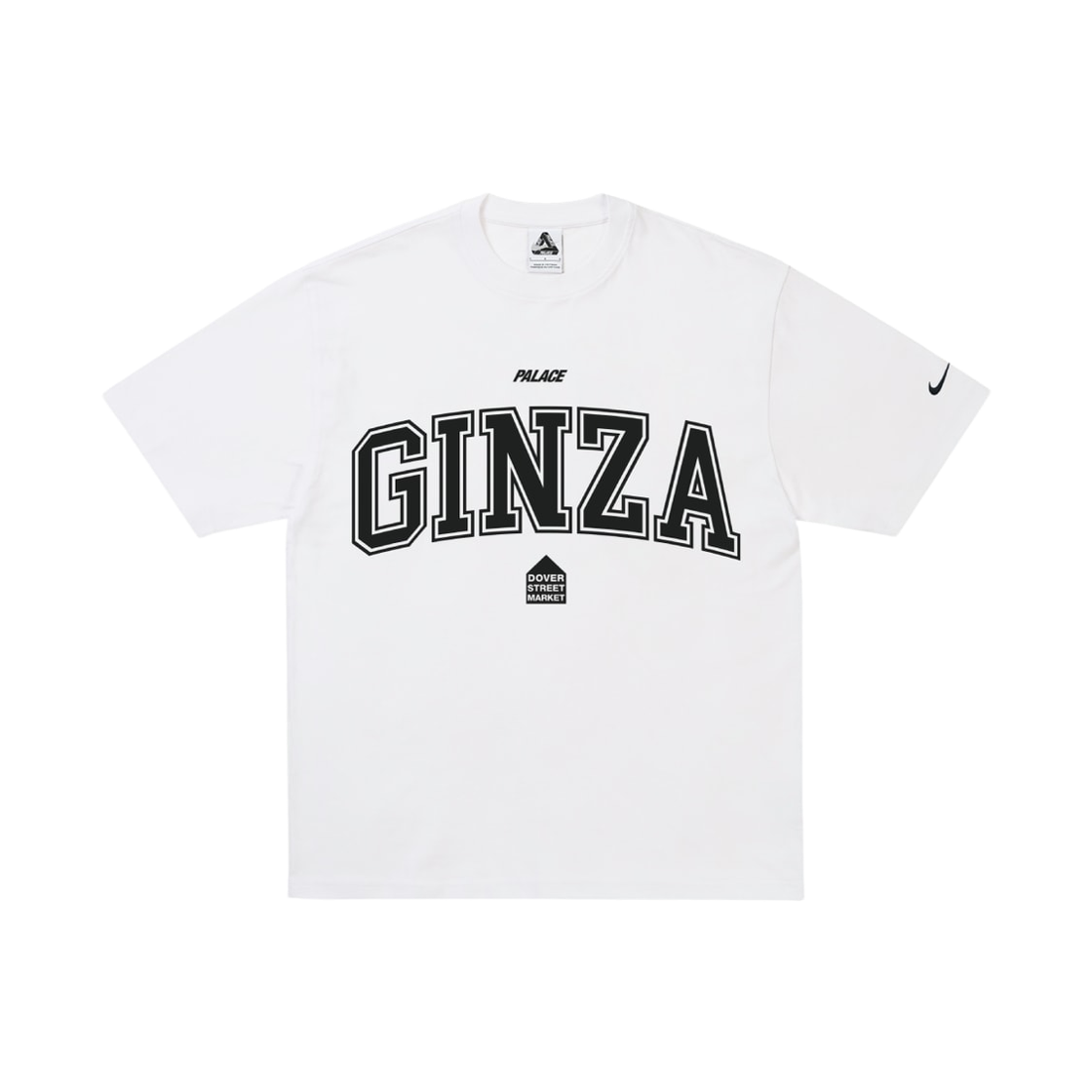 - Palace x Nike x DSM Shop T-Shirt Ginza White - 26SS
