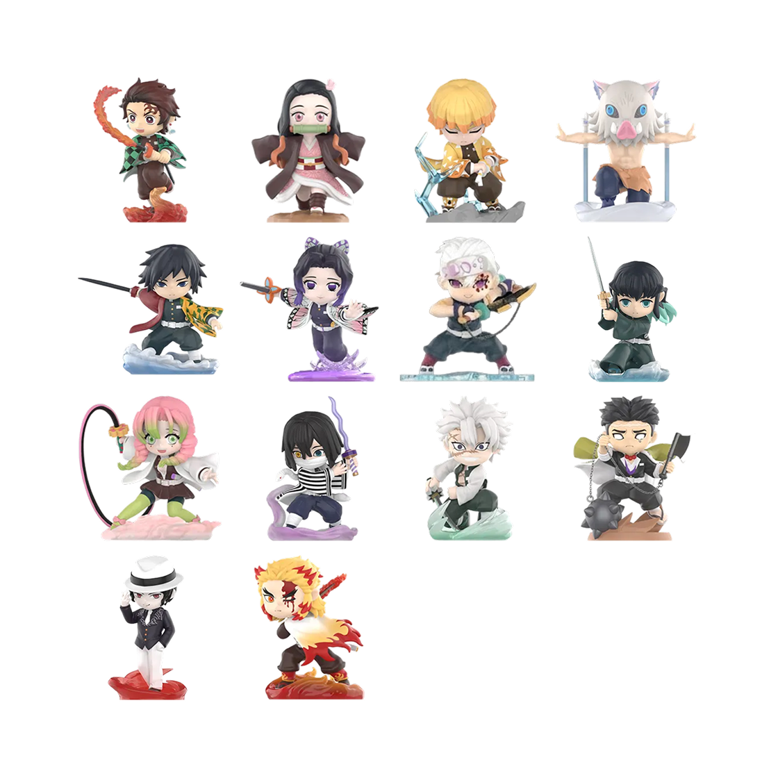 팝마트 귀멸의 칼날 배틀 시리즈 미개봉 랜덤박스 (12개입)(Pop Mart Demon Slayer Kimetsu No Yaiba Battle Series Figures Sealed Case (12 Blind Boxes)) - 2