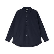 AKRYL Typewriter Shirt Navy - 26FW