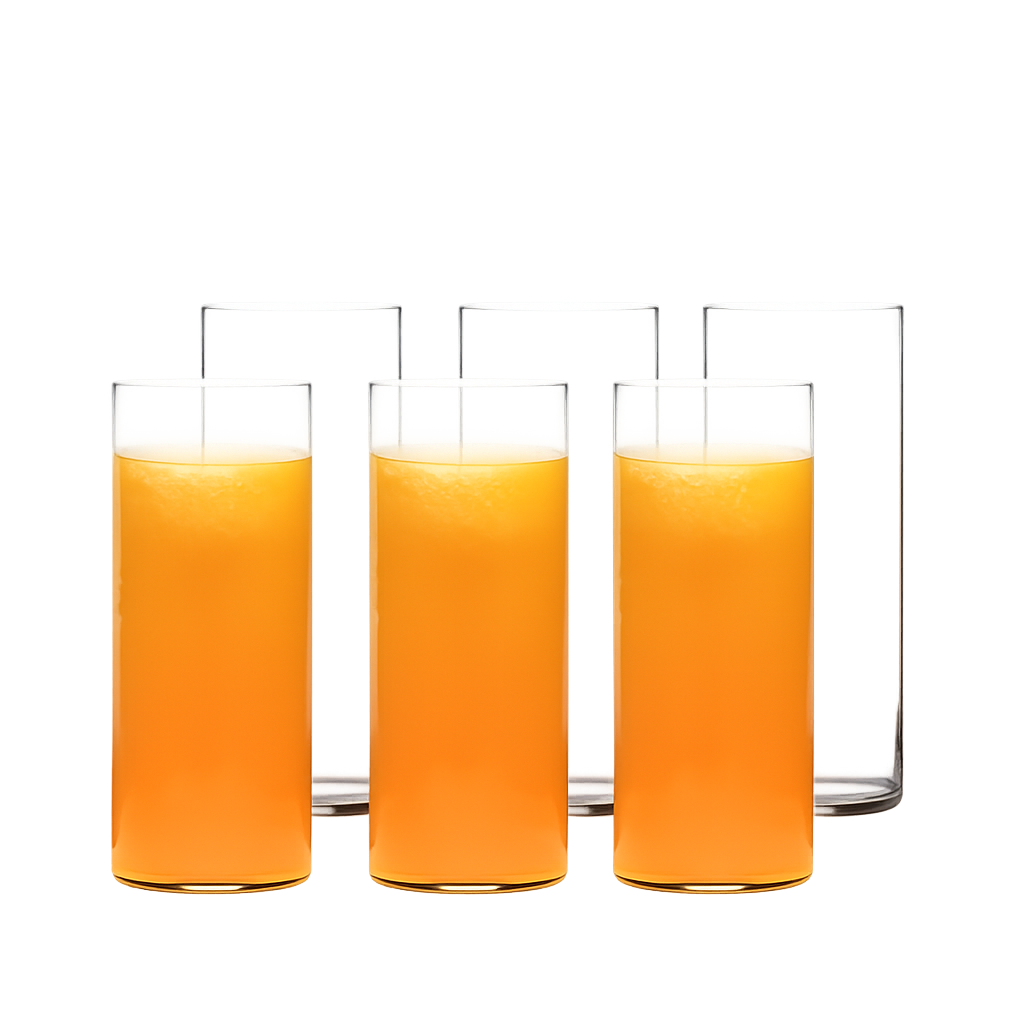 STOZLE022 Stölzle Kyoto Bar Crystal Long Juice Glass (435ml) Set of 6