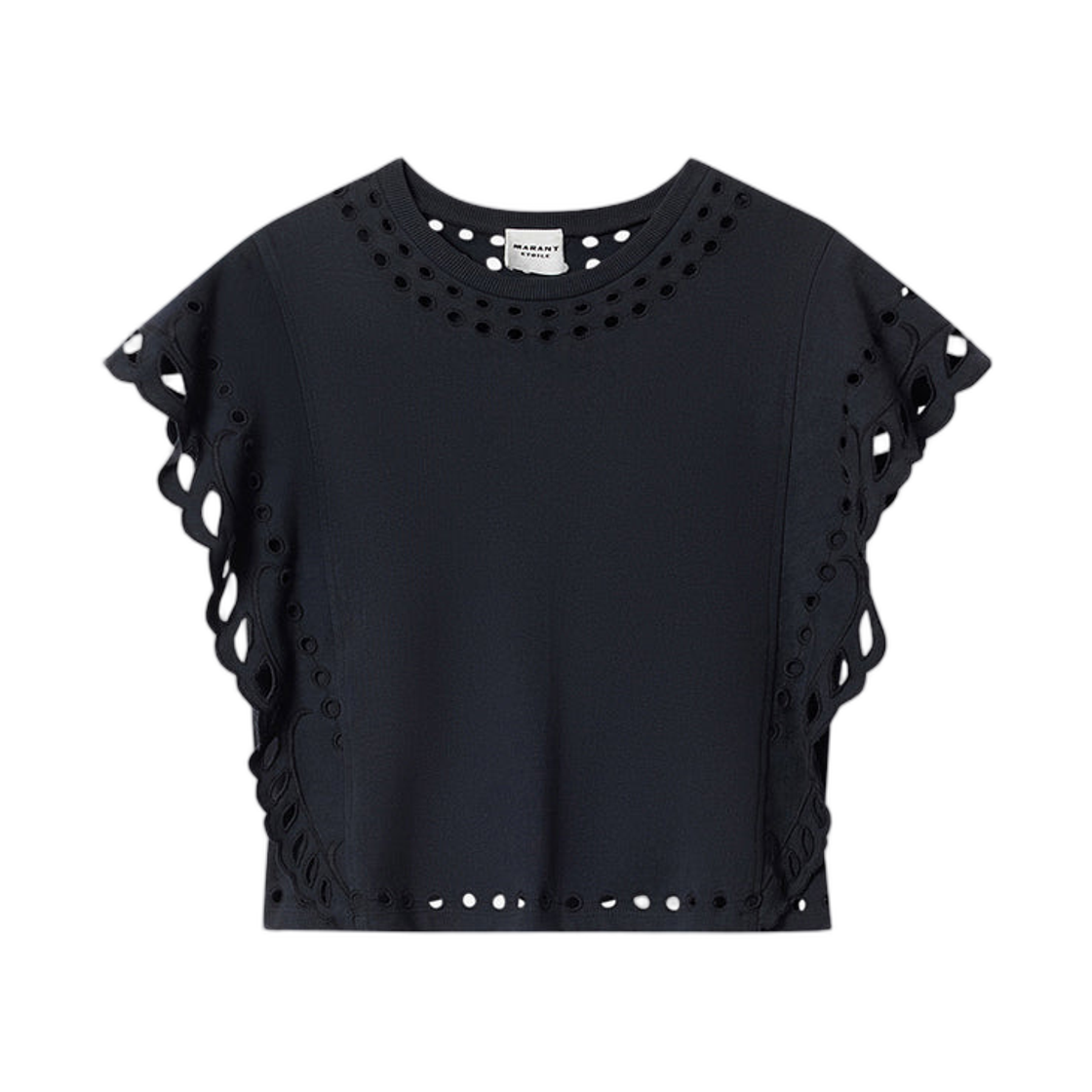 TS0298FA-D1N08E-02FK (W) Isabel Marant Odyle T-Shirt Black