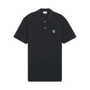 [25% 쿠폰] Maison Kitsune Fox Head Comfort Polo Black