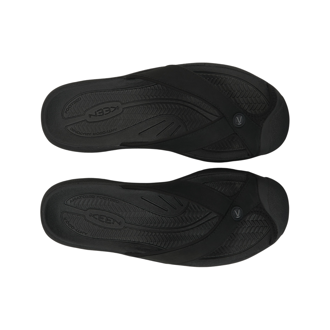 킨 와이메아 레더 플립 플랍 블랙(Keen Waimea Leather Flip Flop Black) - 5
