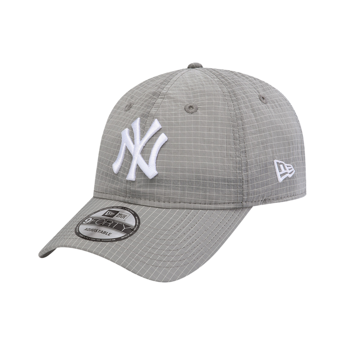 15206350 New Era MLB New York Yankees Ripstop Nylon Unstructured Ball Cap Grey