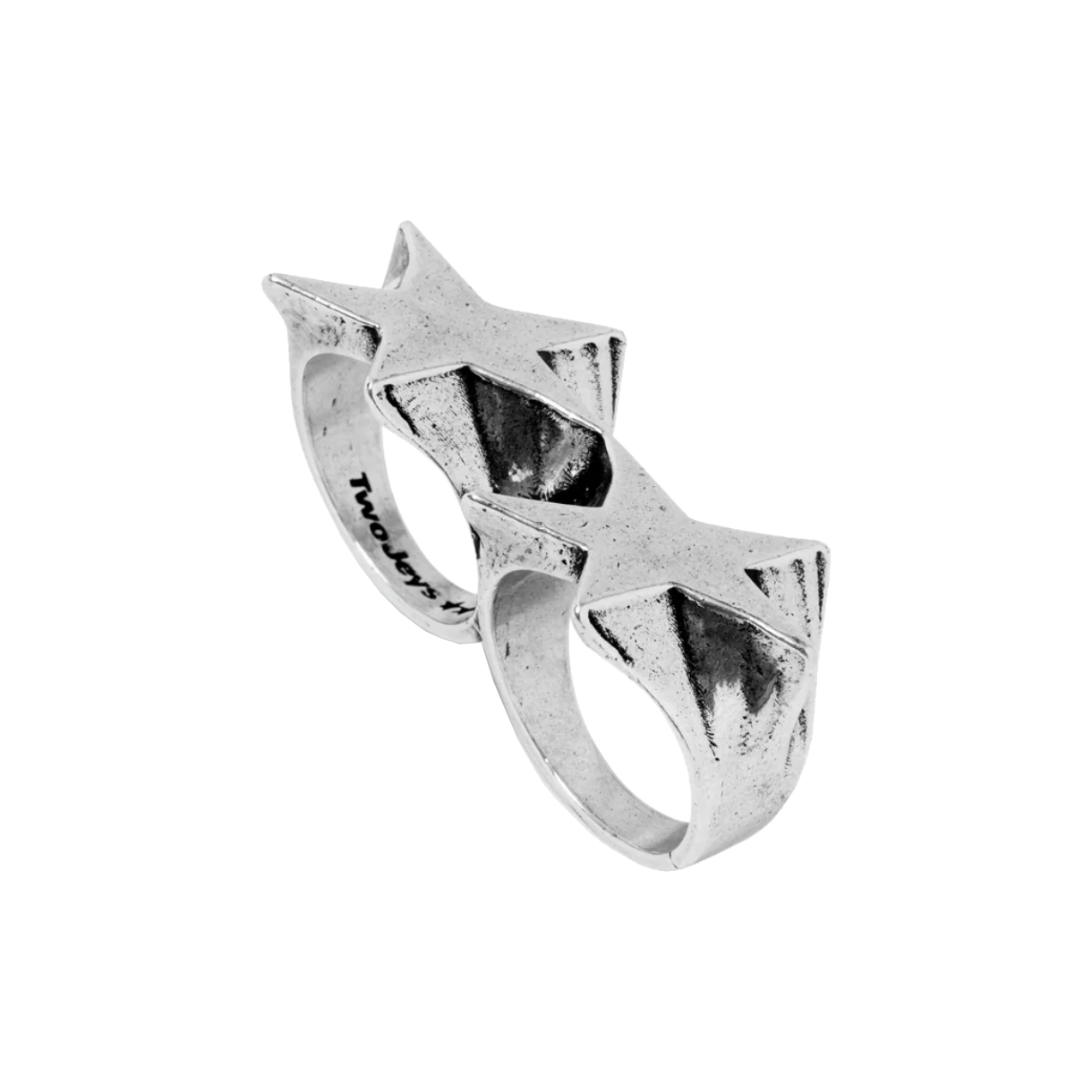 투제이스 슈퍼스타 너클 링 실버 - 26FW(Twojeys Superstar Knuckle Ring Silver - 26FW) - 1