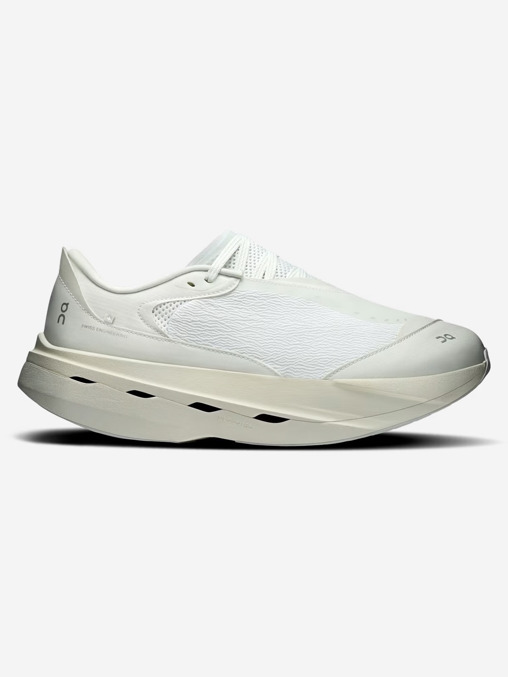 On Running x Post Archive Faction (Paf) Cloudboom Volt Ember Pebble, On Running x Post Archive Faction (Paf) Cloudboom Volt White Gale 착용 스타일 - 7