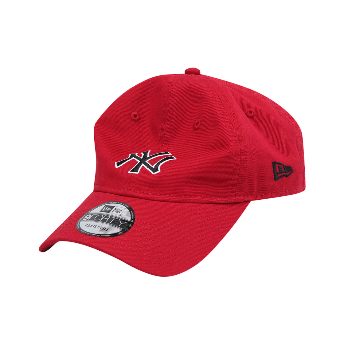 뉴에라 MLB 뉴욕 양키스 베이직 아웃라인 언스트럭쳐 볼캡 스칼렛(New Era MLB New York Yankees Basic Outline Unstructured Ball Cap Scarlet) - 2
