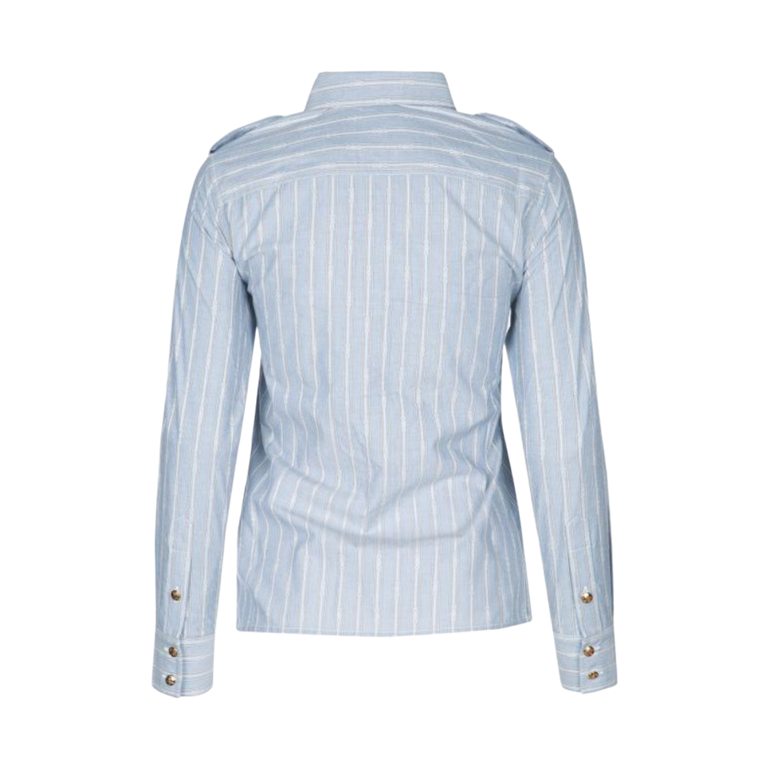 (W) 셀린느 리포터 셔츠 클리어 블루((W) Celine Reporter Shirt Clear Blue) - 2