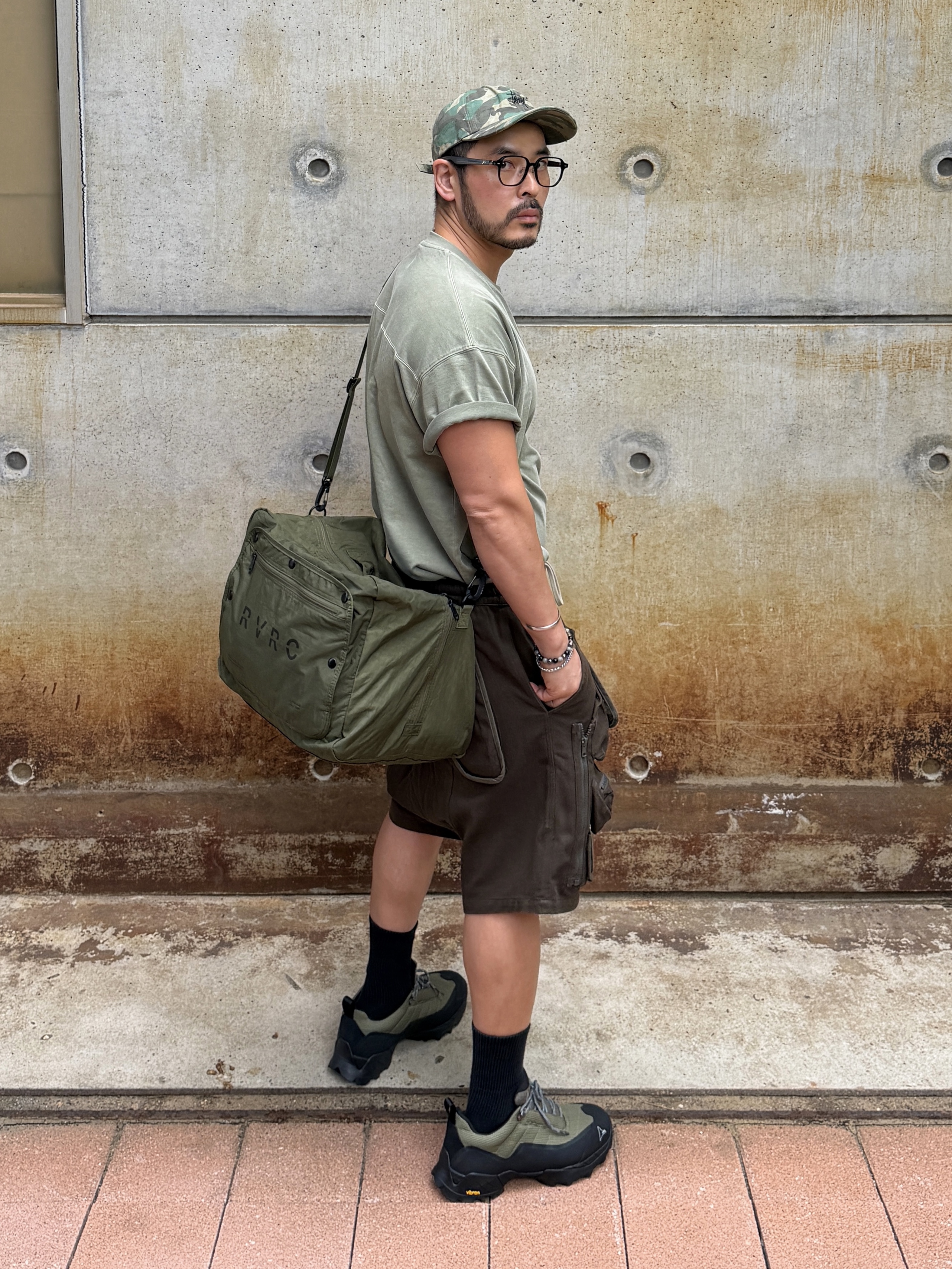 Roa Hiking Katharina Olive Black 착용 스타일 - 3