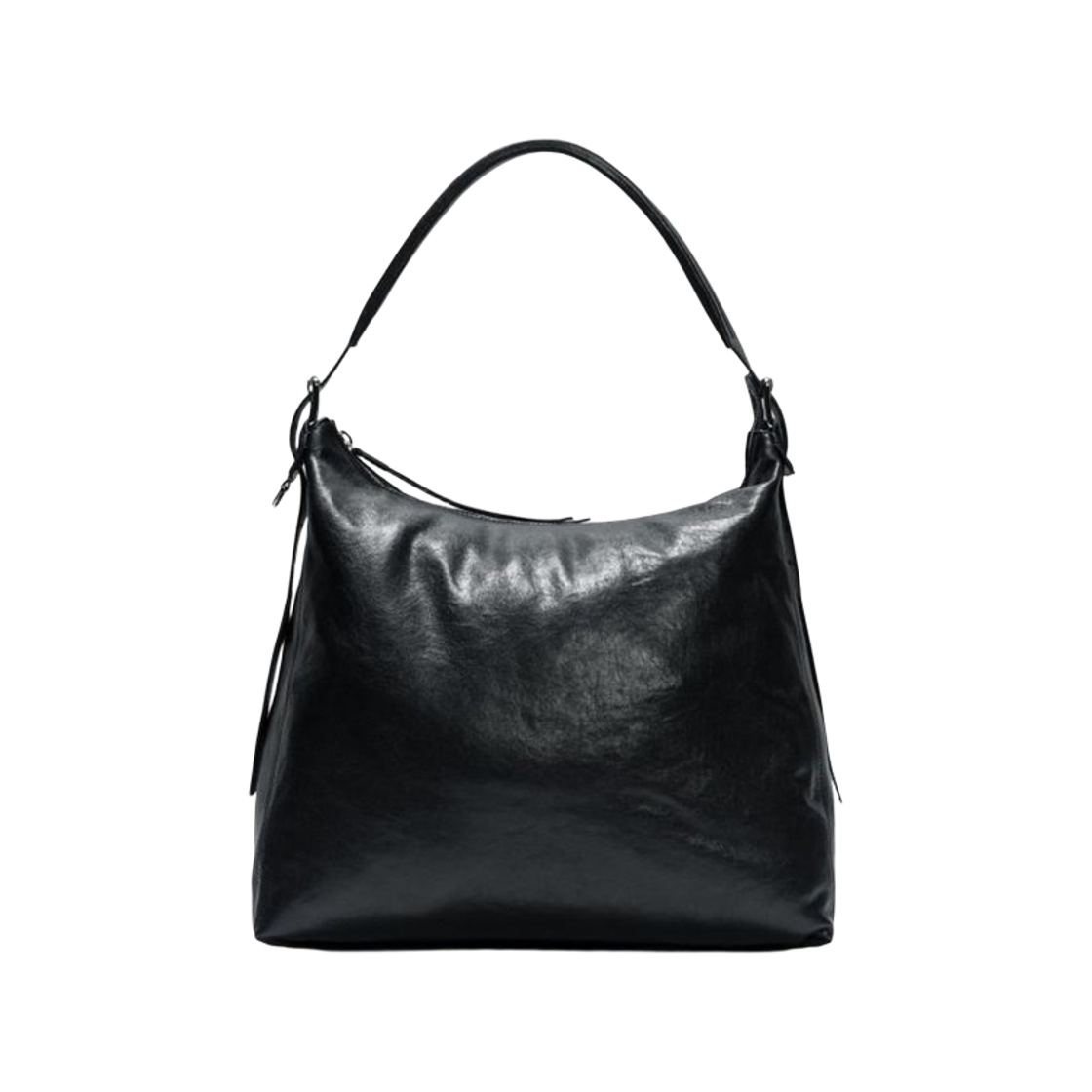 르메르 페이퍼 럭스 레더 벨티드 호보백 다크 네이비(Lemaire Belted Hobo Bag in Paper Lux Leather Dark Navy) - 1