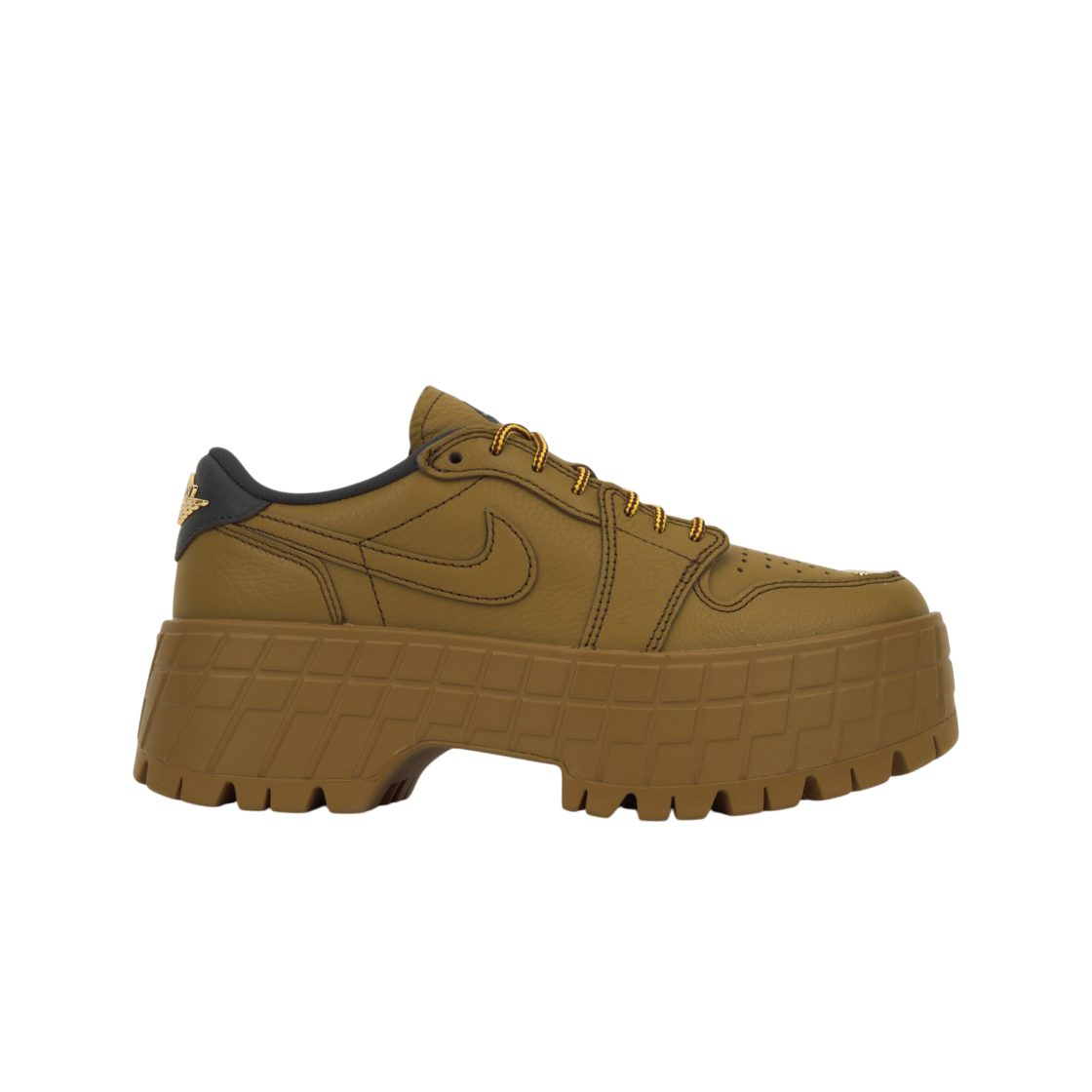 (W) 조던 1 브루클린 로우 위트 팀 레드((W) Jordan 1 Brooklyn Low Wheat Team Red)