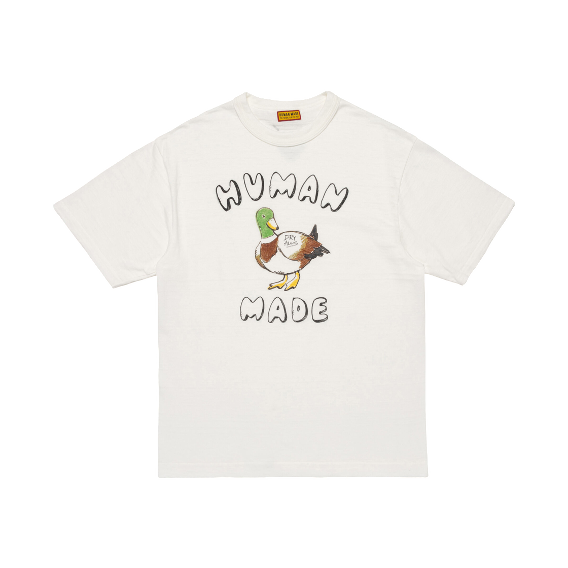 휴먼 메이드 그래픽 티셔츠 화이트(Human Made Graphic T-Shirt White) - 1