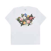 Wooyoungmi Flower Back Logo T-Shirt White - 25FW