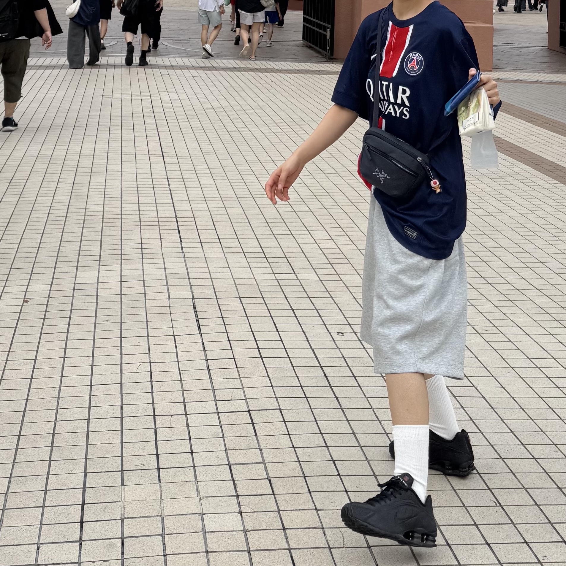Nike Paris Saint-Germain 2024/25 Dri-Fit Stadium Home Replica Jersey Midnight Navy (Non Marking Ver.) 착용 스타일