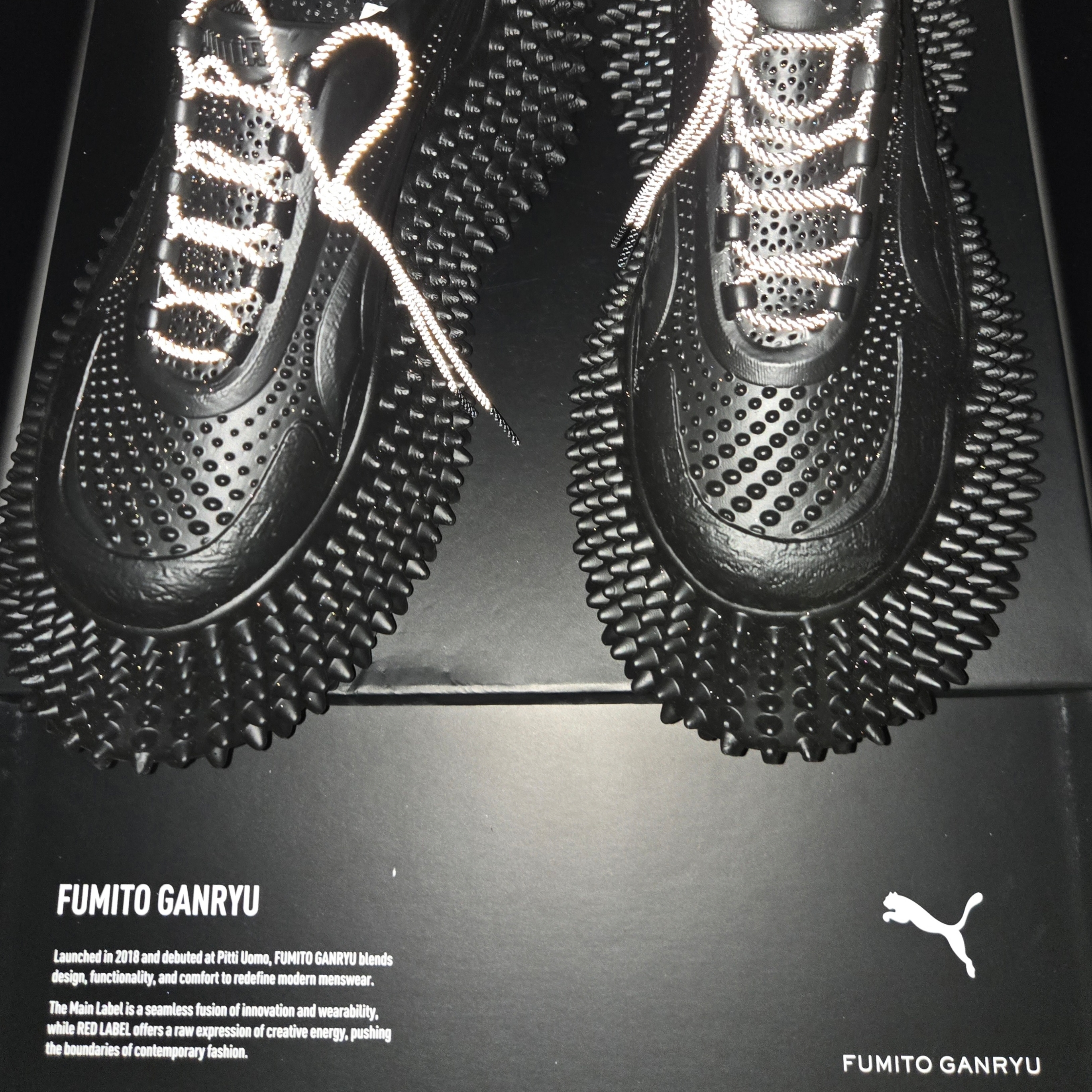 Puma x Fumito Ganryu Mostro XC 3D Black 착용 스타일 - 5