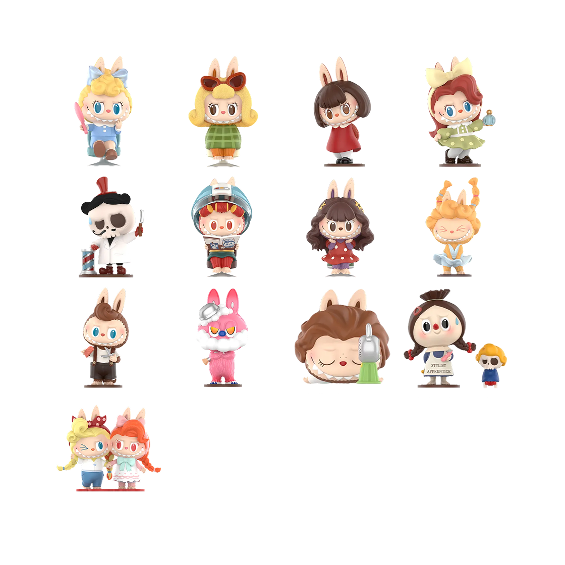 팝마트 더 몬스터즈 헤어 살롱 시리즈 미개봉 랜덤박스 (1개입)(Pop Mart The Monsters Hair Salon Series Figures Sealed Case (1 Blind Box)) - 2