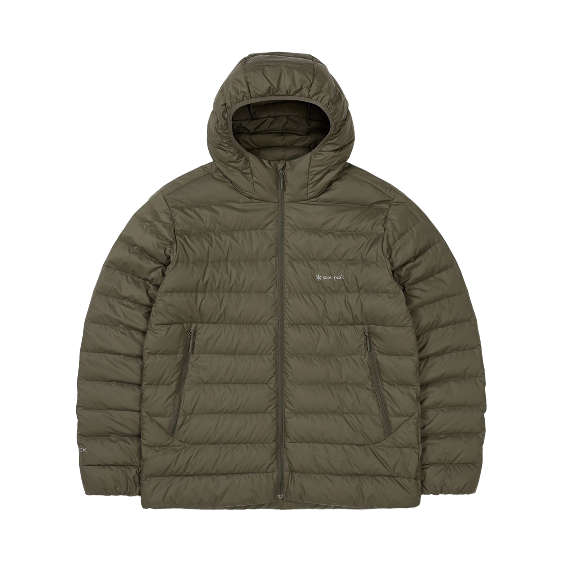 GS-S25WMPDJ12 Snow Peak Pertex Lightweight Down Jacket Yellow Khaki