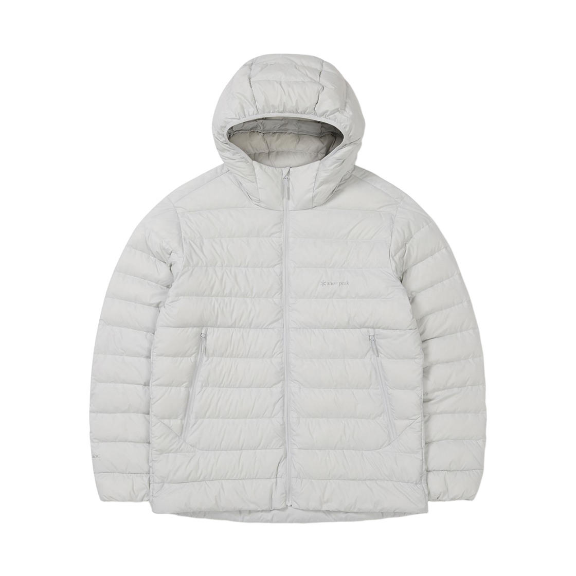 GS-S25WMPDJ12 Snow Peak Pertex Lightweight Down Jacket Light Grey