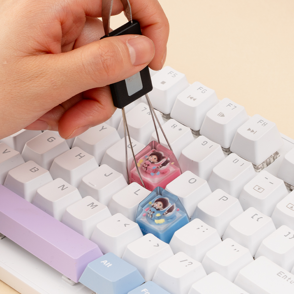 로이체 몬치치 포인트 커스텀 레진 키캡(Royche Monchhichi Point Custom Resin Keycap) - 2