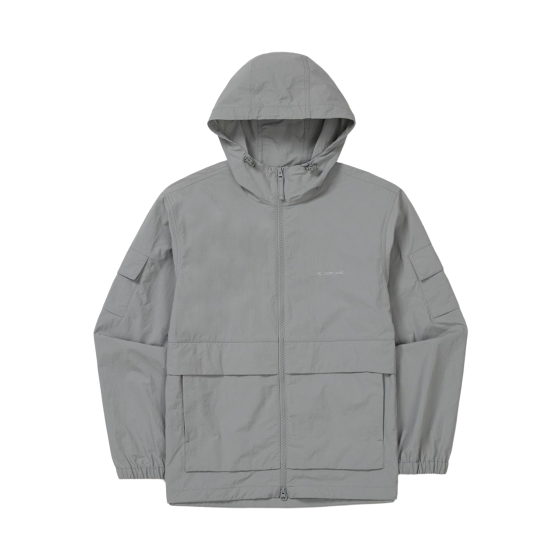 스노우 피크 타슬란 포켓 윈드브레이커 그레이 민트(Snow Peak Taslan Pocket Windbreaker Grey Mint)