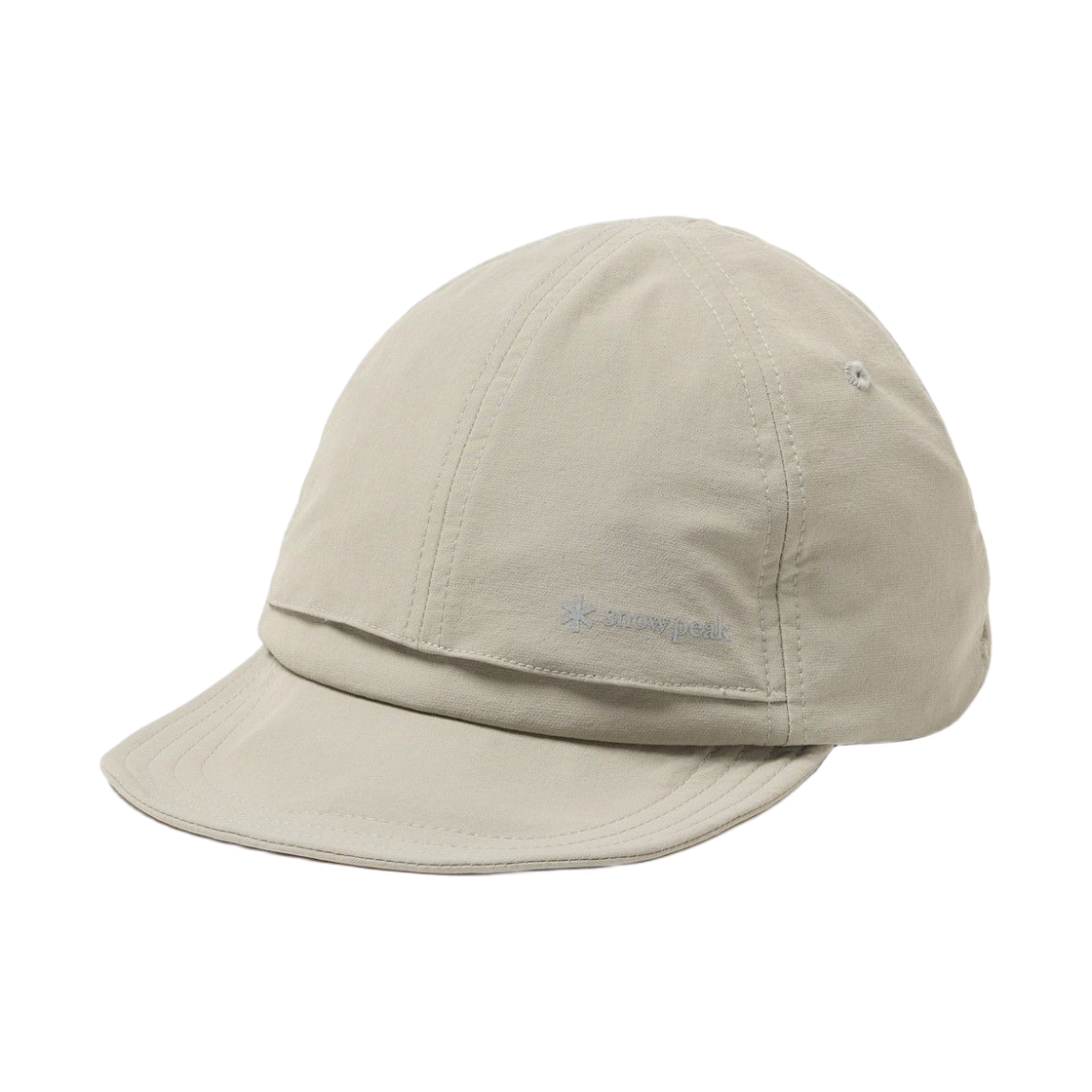 스노우 피크 워터 리펠런트 스트레치 캡 라이트 그레이(Snow Peak Water Repellent Stretch Cap Light Grey)