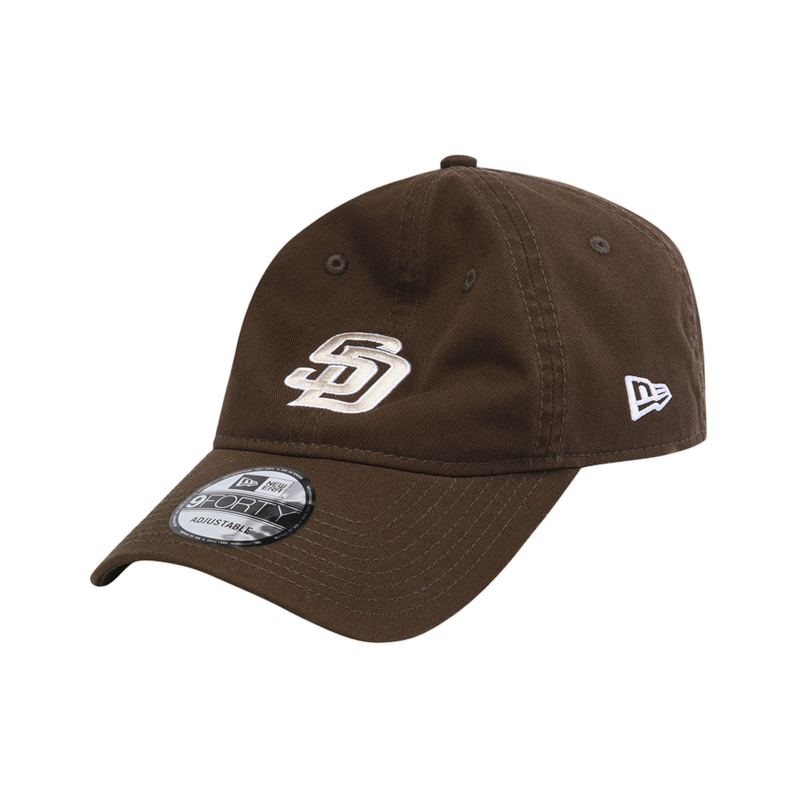 뉴에라 MLB 샌디에이고 파드리스 베이직 톤 언스트럭쳐 볼캡 초콜릿(New Era MLB San Diego Padres Basic Tone Unstructured Ball Cap Chocolate) - 2