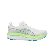 Asics Gel-Kayano 33 White Energy Aqua - 4E Extra Wide