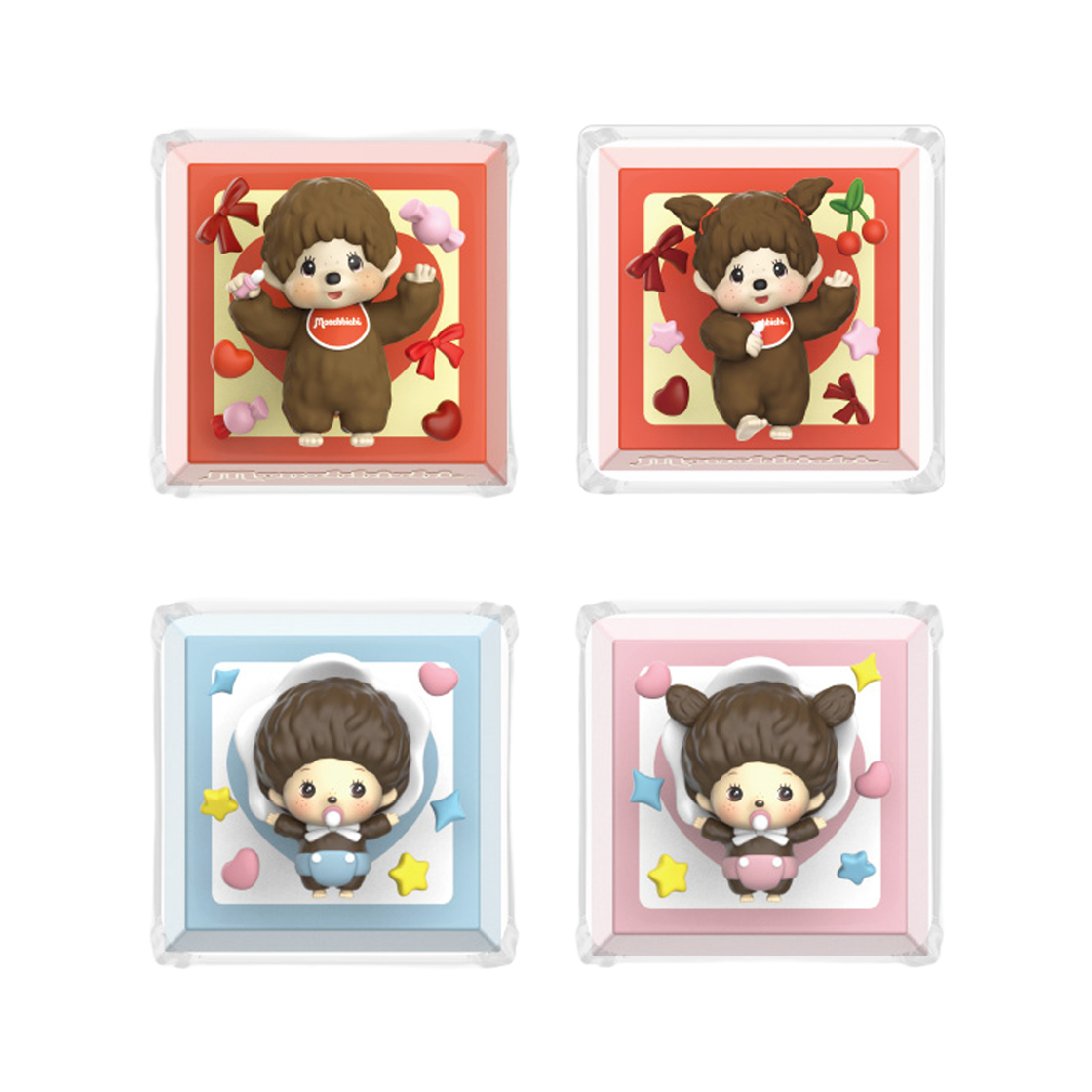 로이체 몬치치 포인트 커스텀 레진 키캡(Royche Monchhichi Point Custom Resin Keycap)