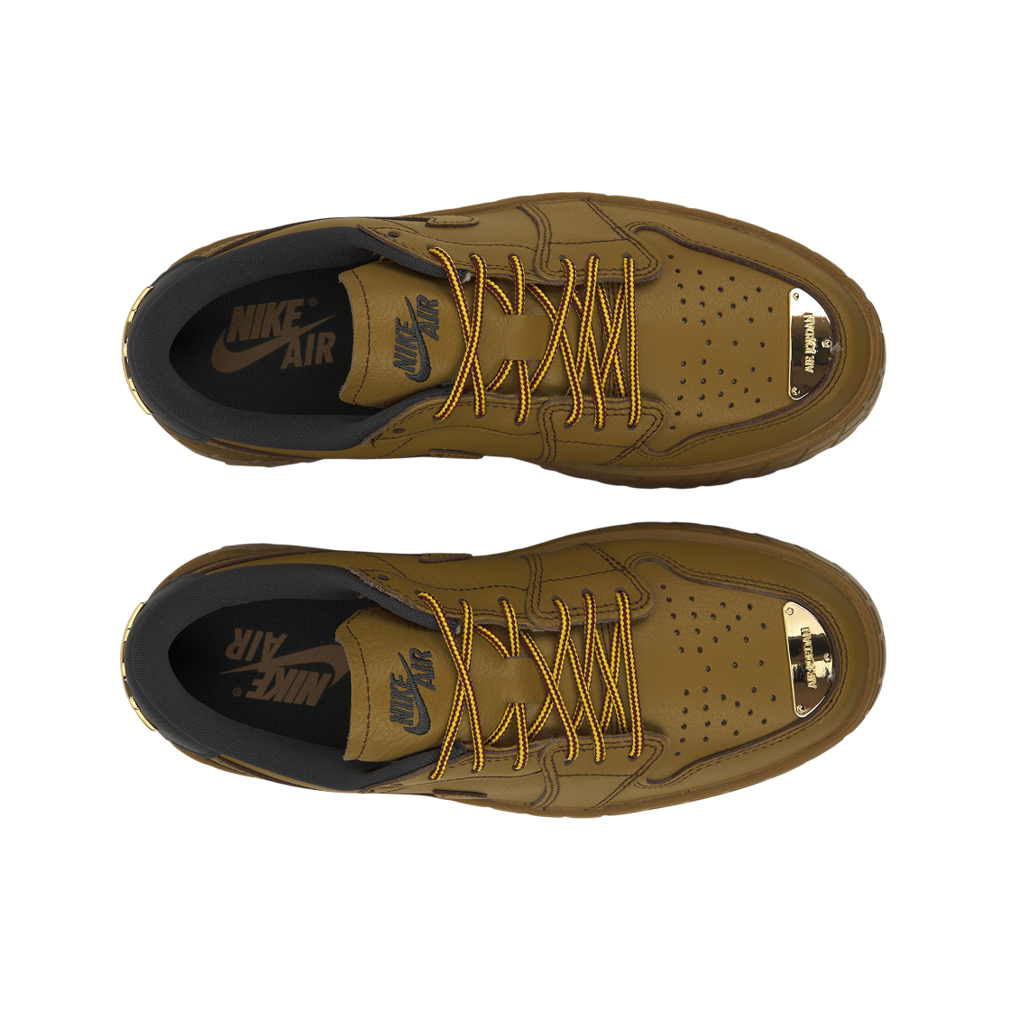 (W) 조던 1 브루클린 로우 위트 팀 레드((W) Jordan 1 Brooklyn Low Wheat Team Red) - 5