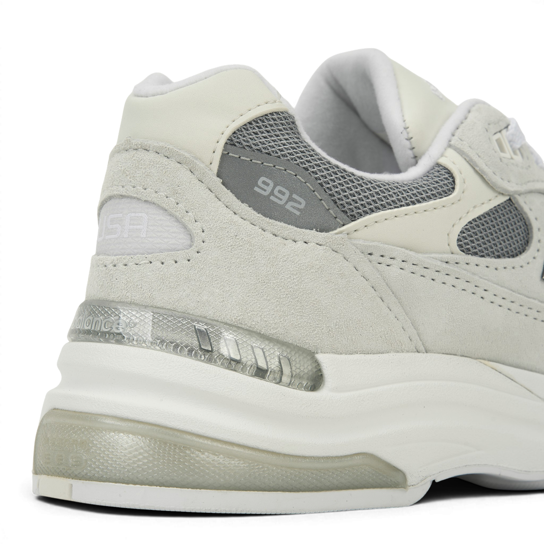 뉴발란스 992 메이드 인 USA 코어 화이트 리플렉션(New Balance 992 Made in USA Core White Reflection) - 8