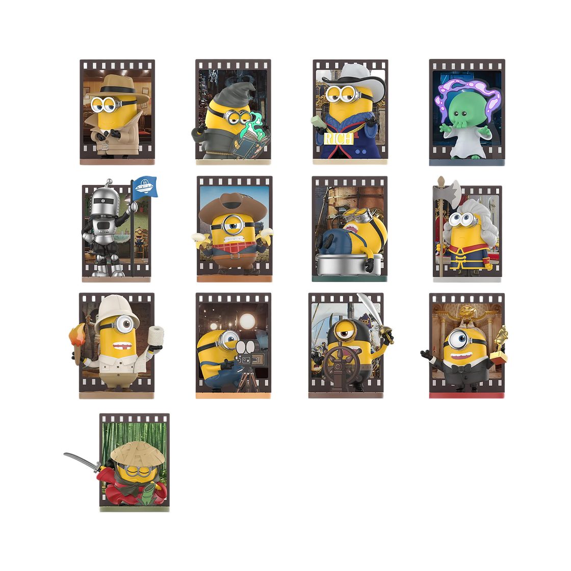 팝마트 미니언즈&몬스터 시리즈 피규어 미개봉 랜덤박스 (12개입)(Pop Mart Minions And Monsters Series Figures Sealed Case (12 Blind Boxes)) - 2