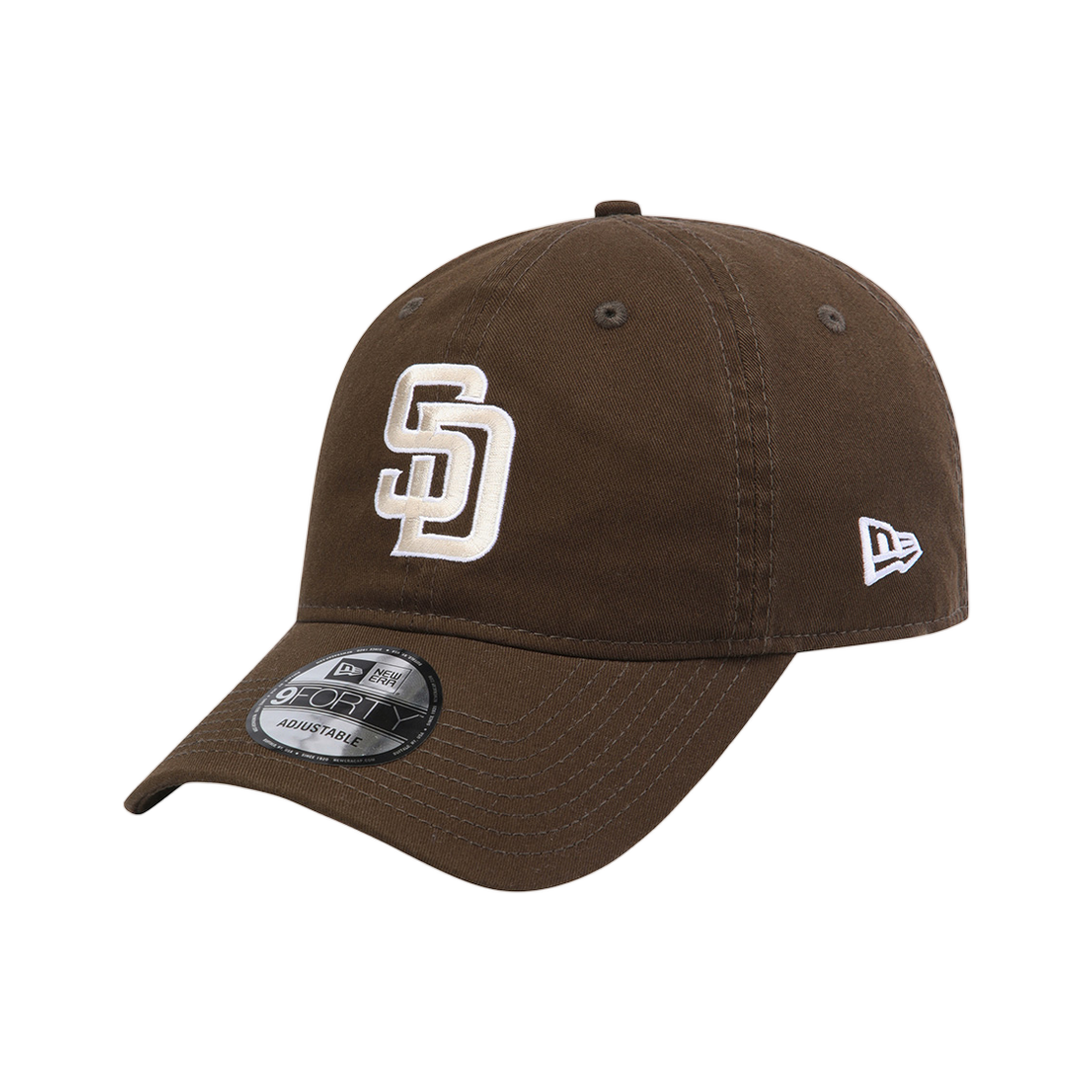 15216767 New Era MLB San Diego Padres Basic Tone Unstructured Ball Cap Chocolate