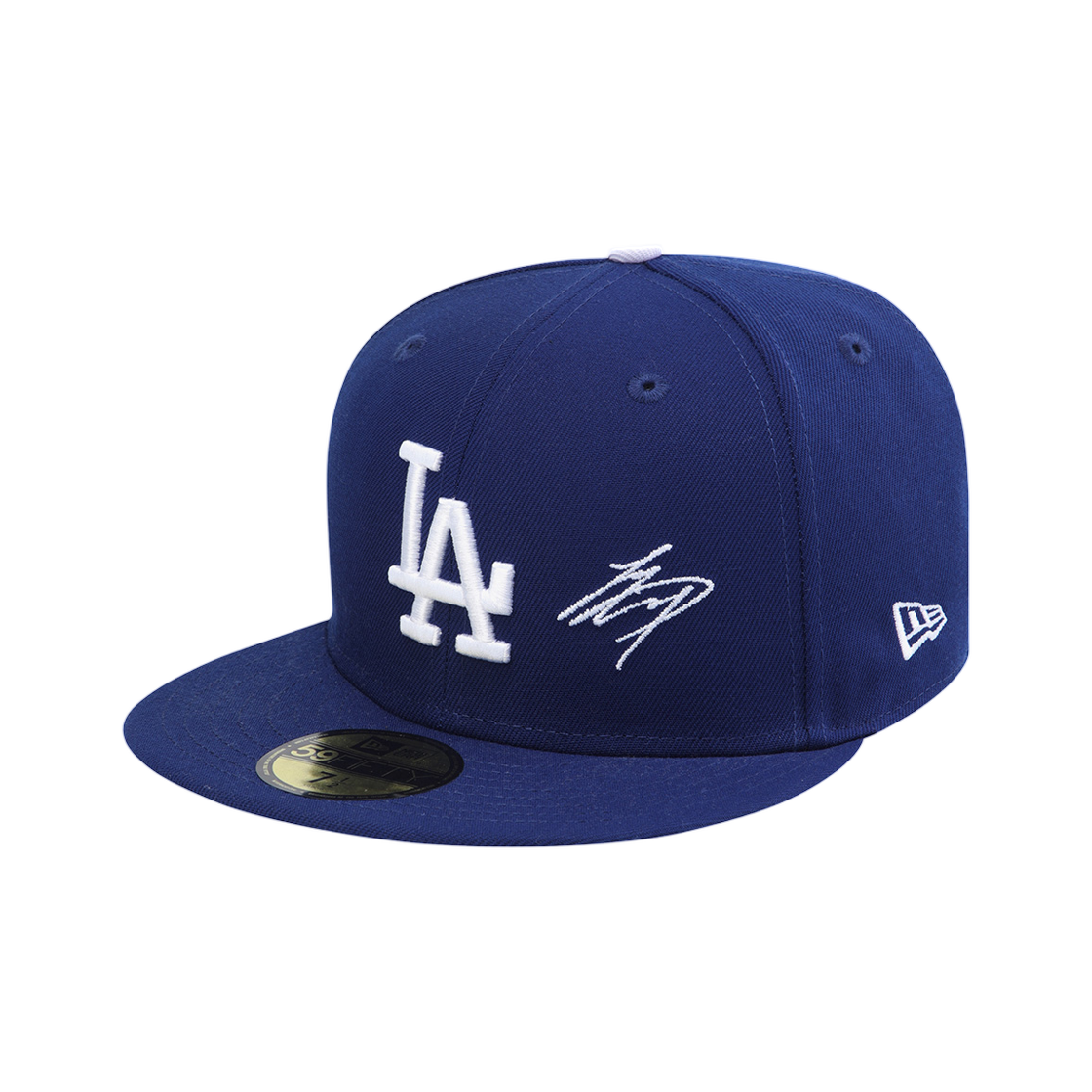 뉴에라 MLB LA 다저스 오타니 쇼헤이 플레이어 저지 피티드캡 다크 로얄(New Era MLB LA Dodgers Shohei Ohtani Player Jersey Fitted Cap Dark Royal)