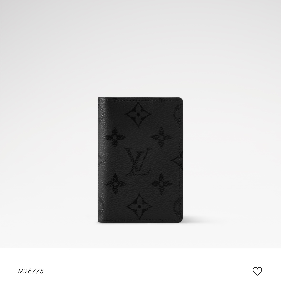 Louis Vuitton Pocket Organizer Monogram Eclipse 착용 스타일 - 1
